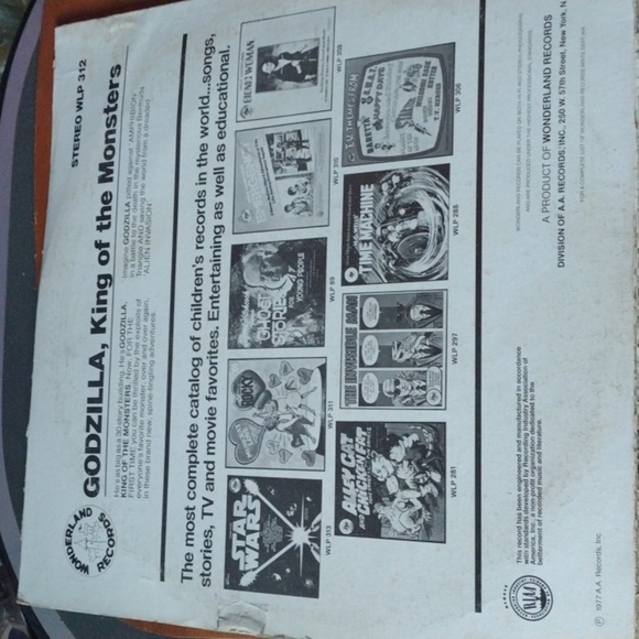 COPY - Godzilla LP - Picture 2 of 2